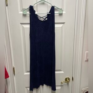 Blue Cotton Dress